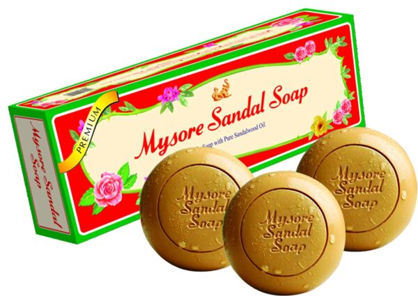 MYSORE SANDAL SOAP 3IN1 GIFT 3 ORIGINAL SANDLE