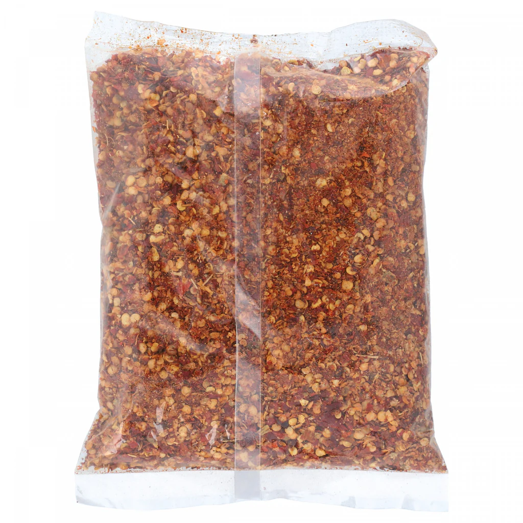 CHILLI CRUSHED COARSE 200G.25