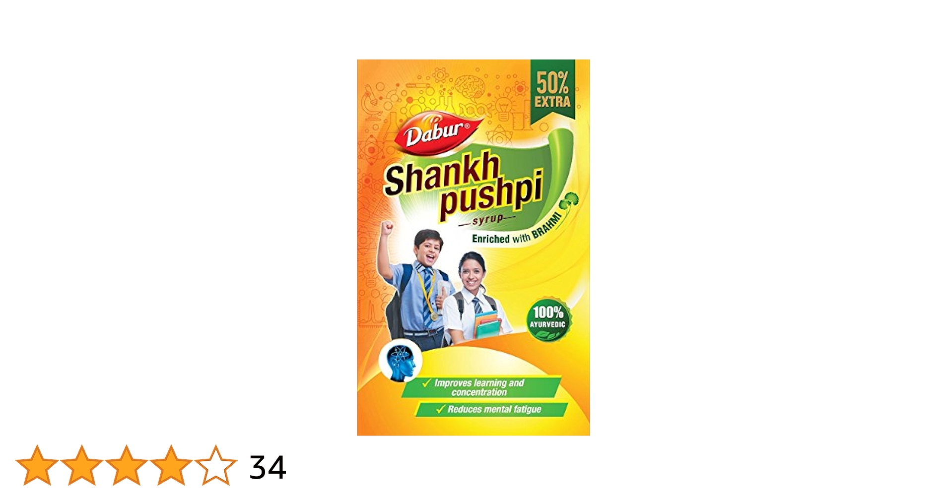 DABUR. SANKHPUSHPI 225ML*20