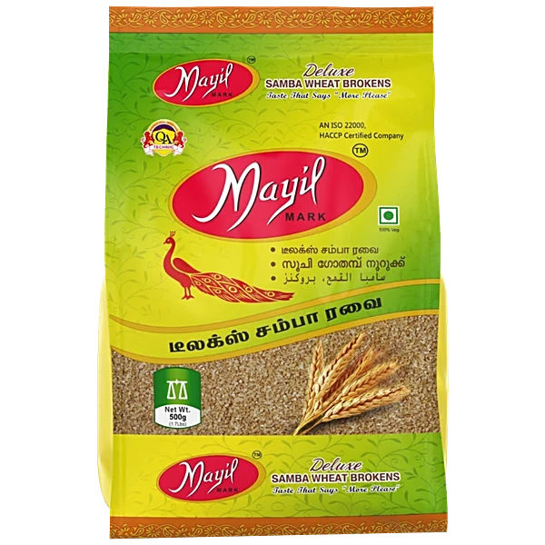 MAYIL SAMBA WHEATBROKN 500g*40