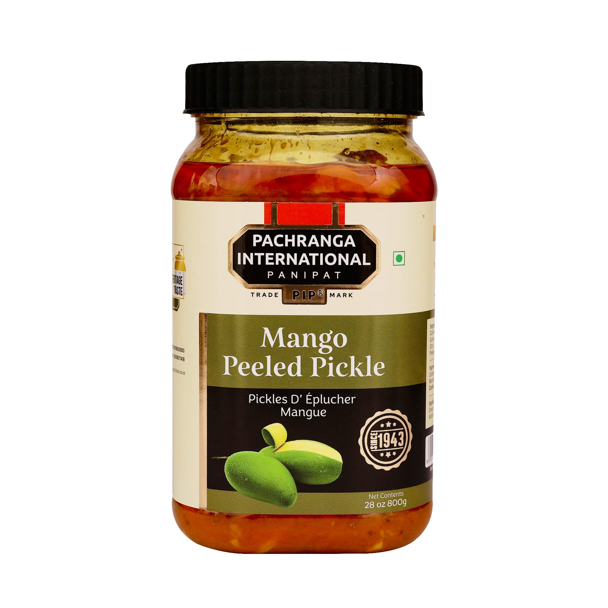 PACHRANGA  MANGO PEELD 800GM*