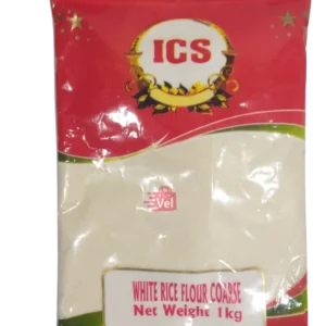 WHITE RICE FLOUR COARSE 1KG*20