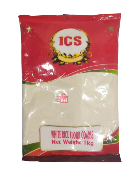 WHITE RICE FLOUR COARSE 1KG*20