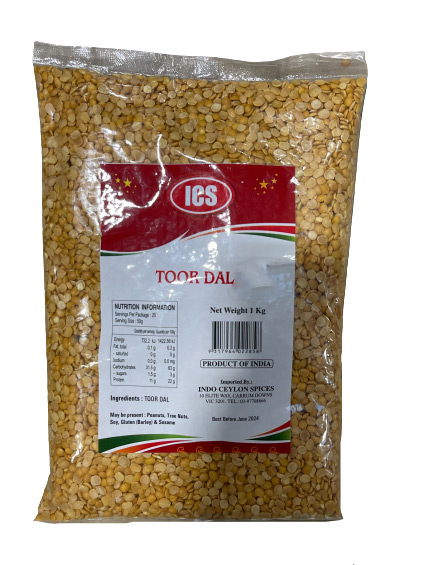 ICS TOOR DHAL 1 KG*20
