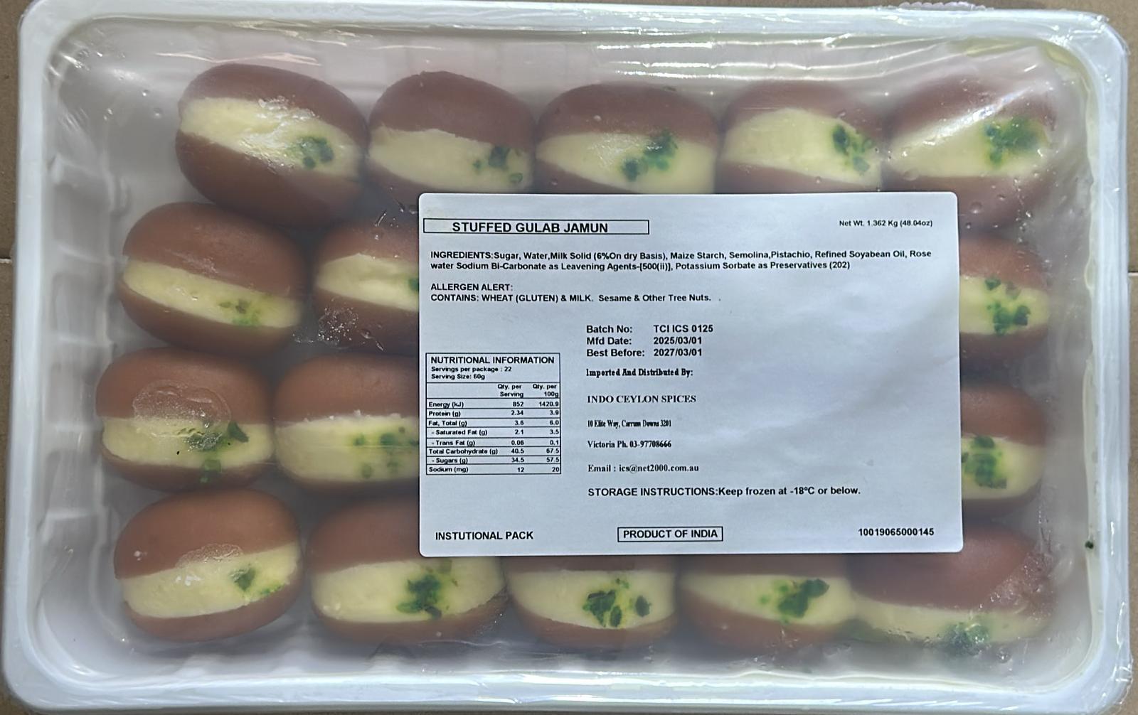 TCH GULABJAMUN STUFFED1.362K*5