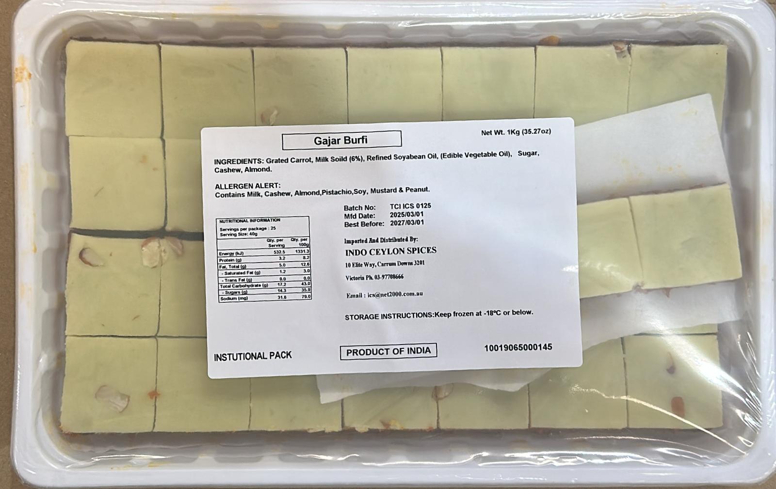 TCH GAJAR BURFI 1.816K*5