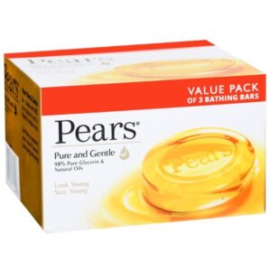PEARS SOAP YELLOW 125G SETOF3