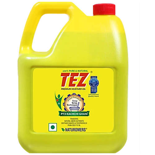 TEZ MUSTARD OIL 5LTR*4