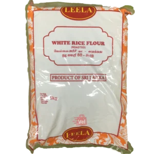 LEELA WHITE RICE FLOUR 5kg*4