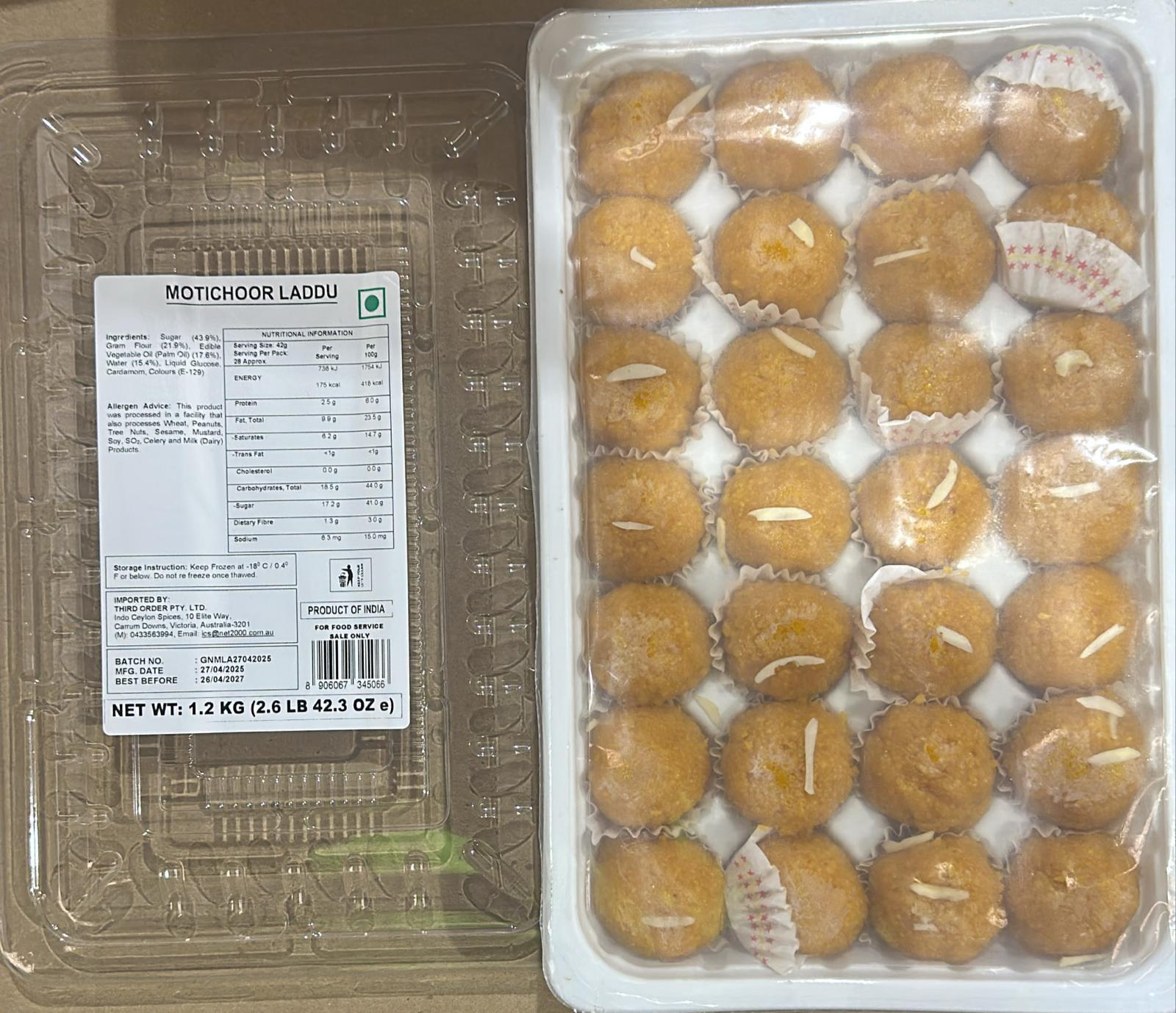 MOTICHOOR LADOO 1KG*5