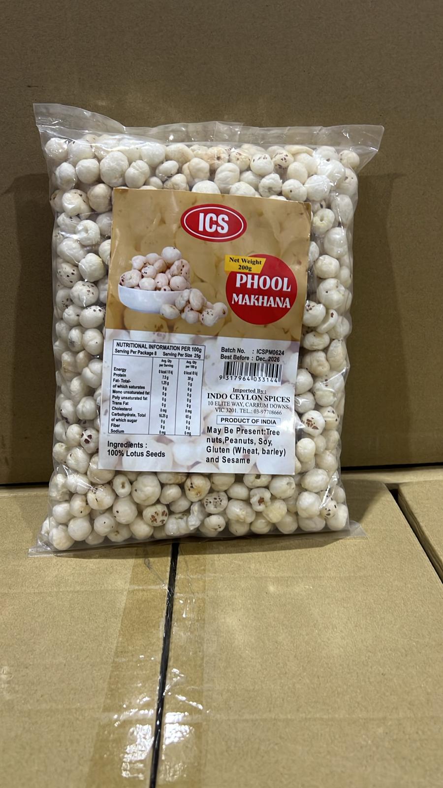 PHOOL MAKHANA 200GM*20