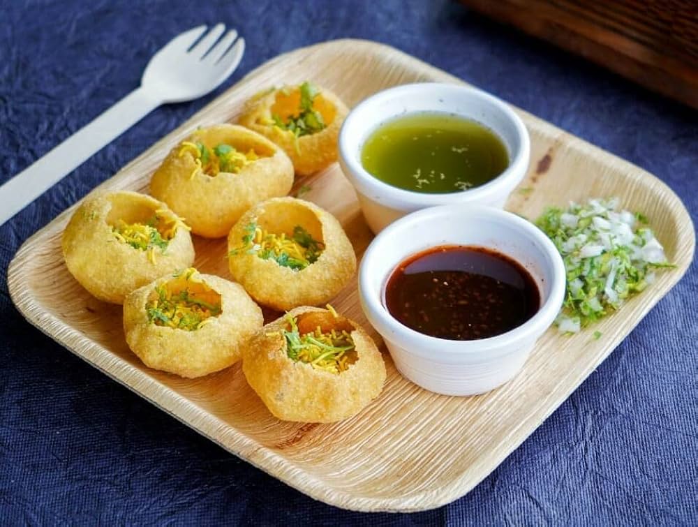 DRY PANI PURI WITH MASALA1.150