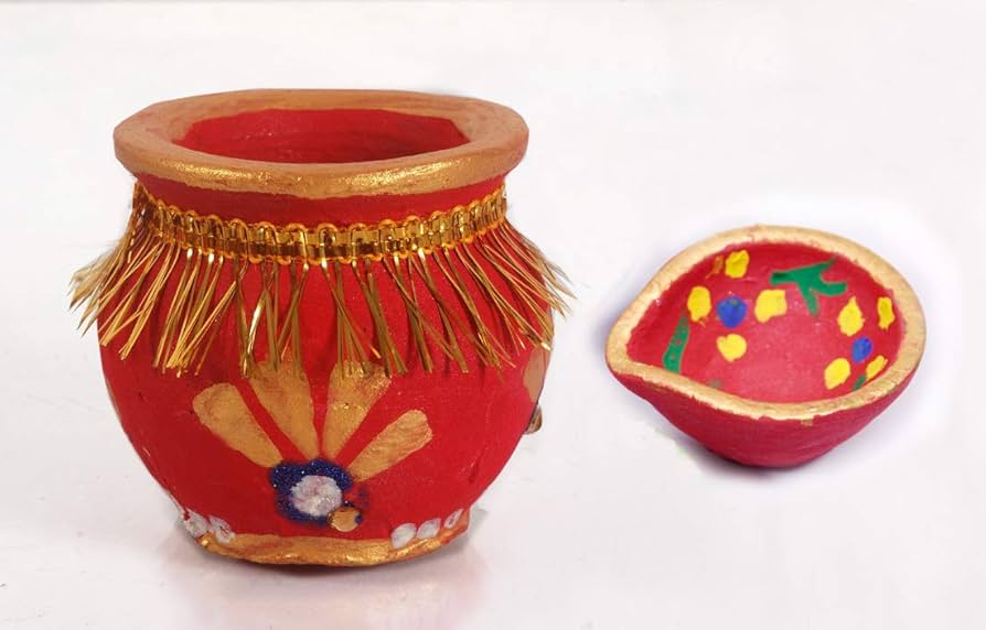 KARWA CHAUTH MATKI WITH DIYA