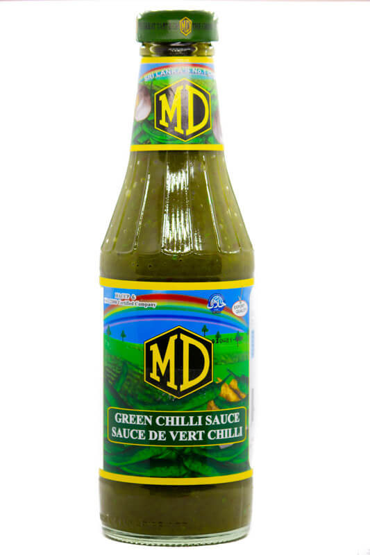 MD GREE CHILLI SAUCE 400GM*24B