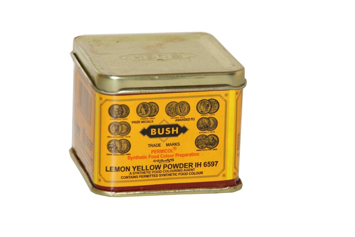 BUSH LEMON YELLOW POWDER 100GM