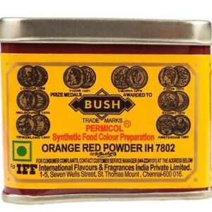 BUSH ORANGE RED 100GM