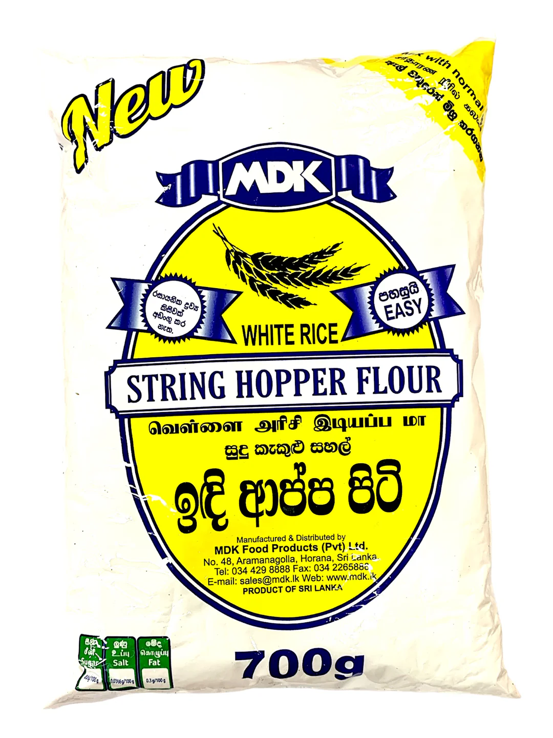 MDK STRINGHOPPER WHITE 700g*25
