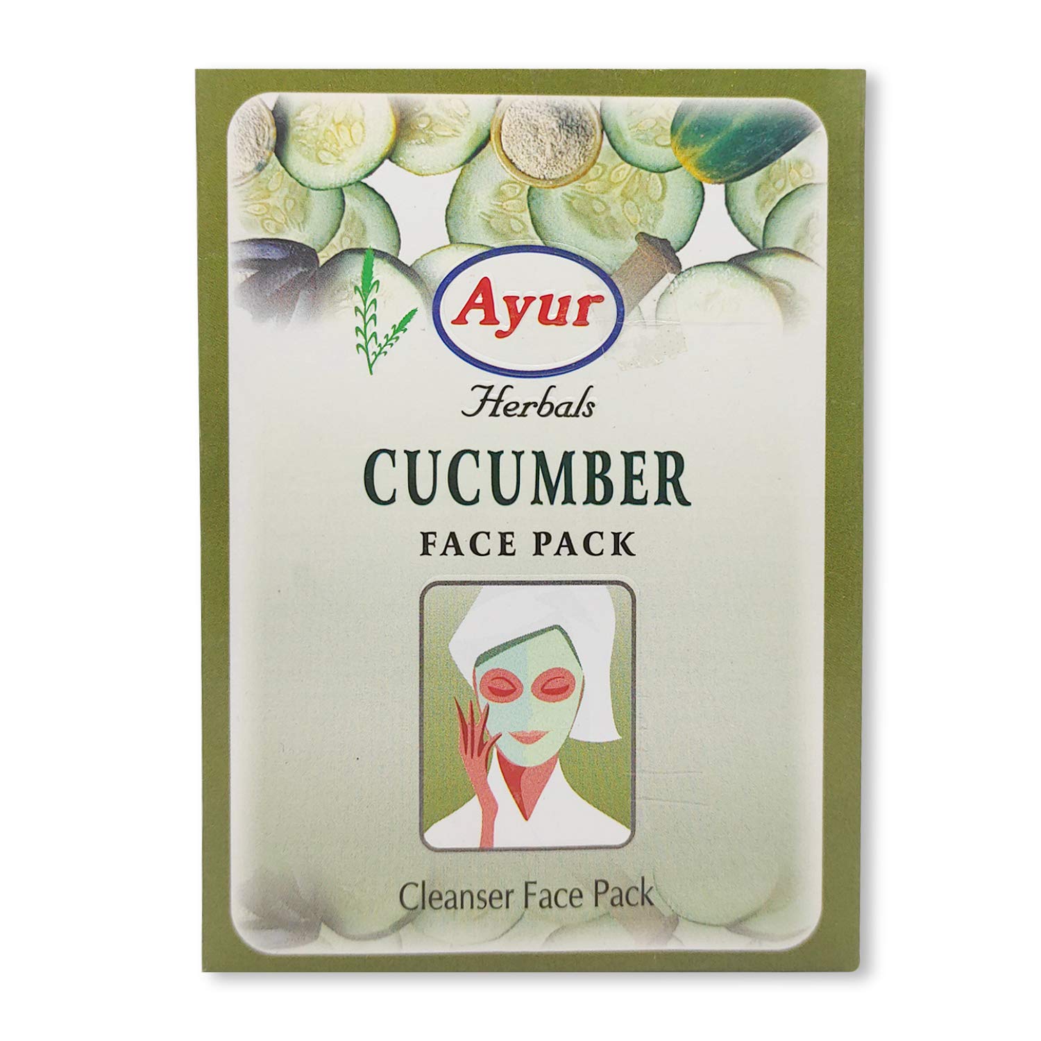 AYUR CUCUMBER FACE PACK 100GM