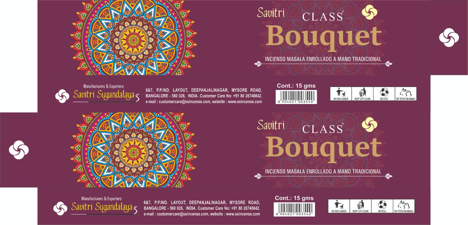 Savitri Class Bouquet Incense