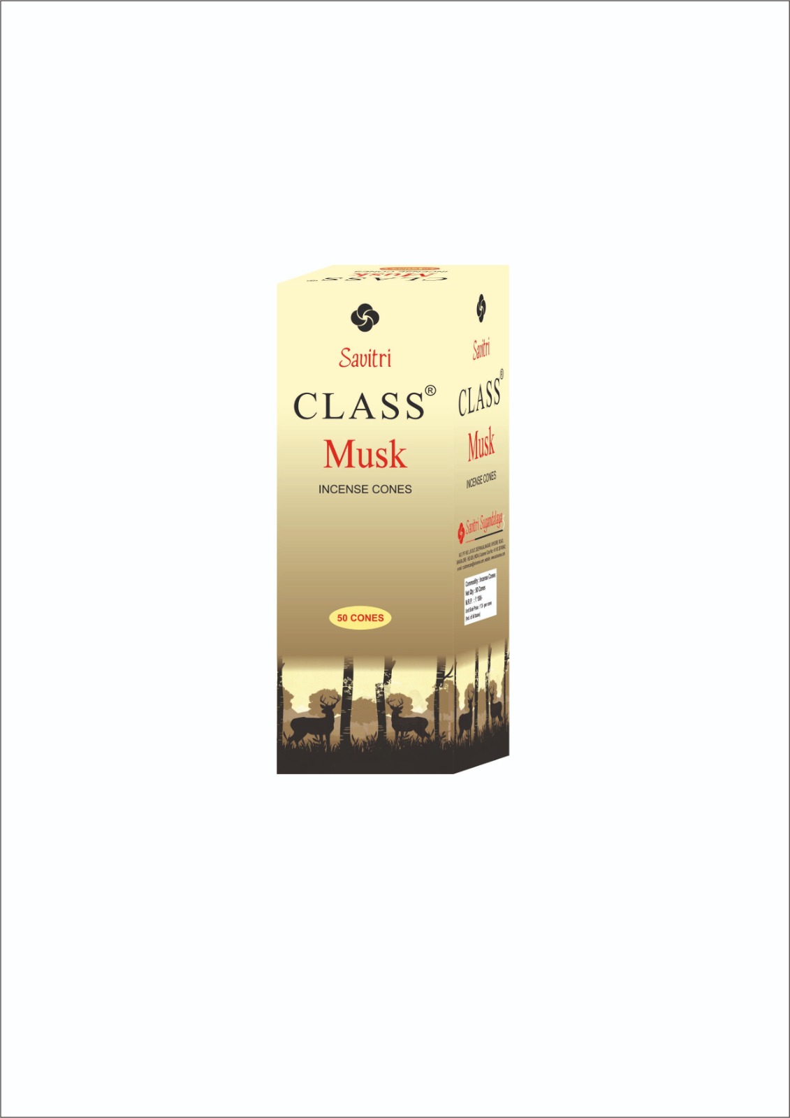 Savitri Class Musk Incense Cones