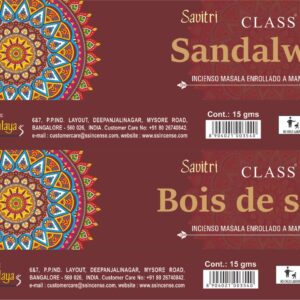 Savitri Class Sandalwood Incense
