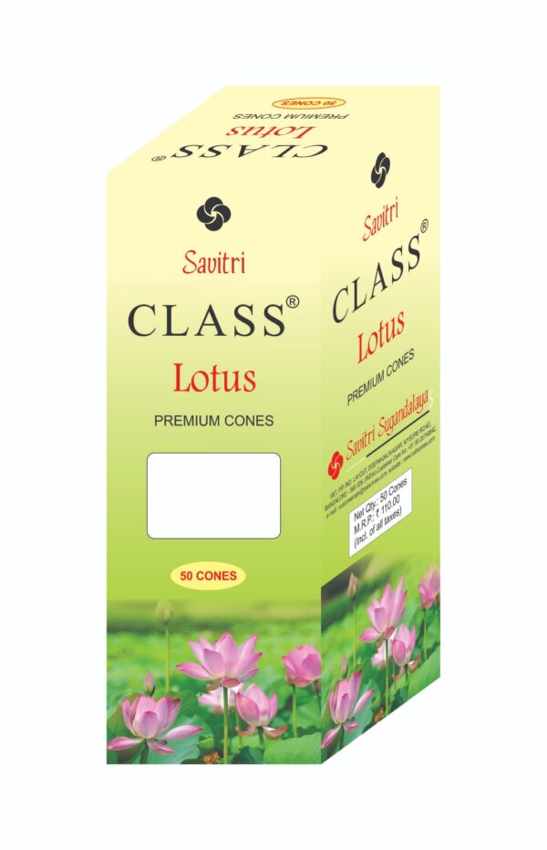 Savitri Class Lotus Incense Cones