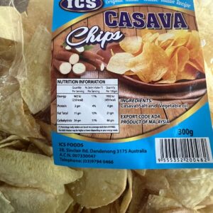 ⁠Ics cassava chips salty