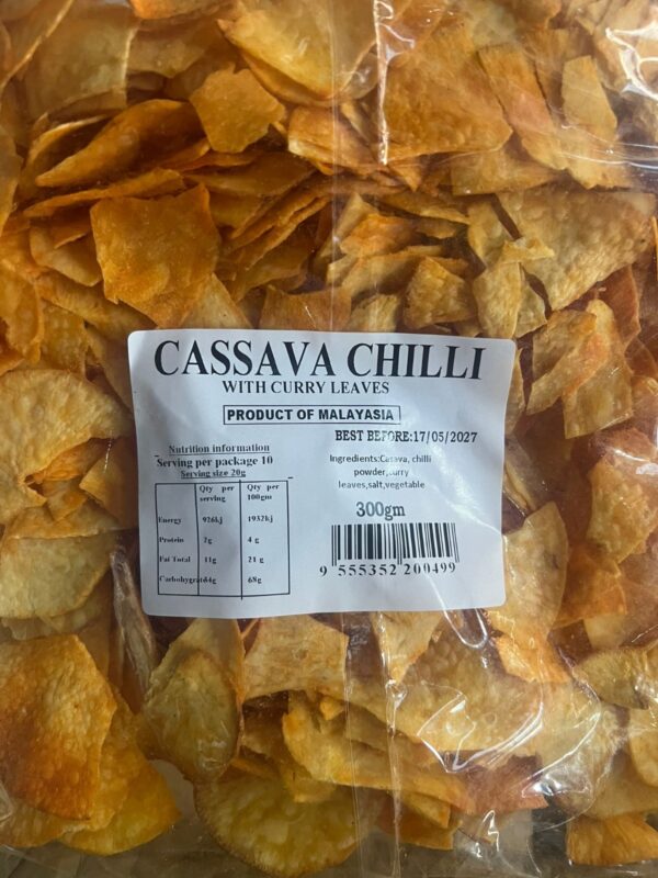 Ics cassava chips spicy