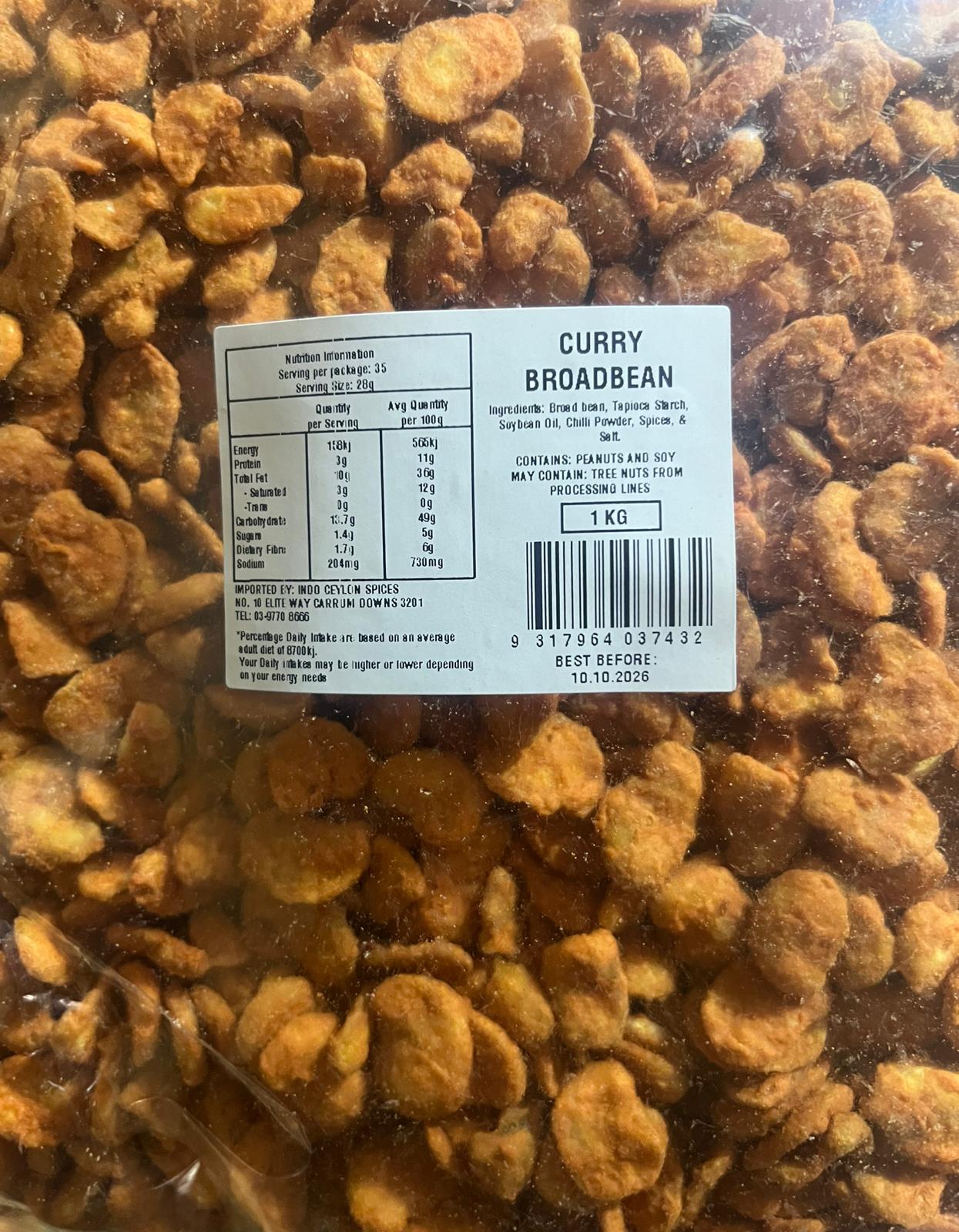 ICS CURRY BROADBEAN 1KG*20